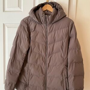 32 Degrees Chocolate Brown Puffer Jacket